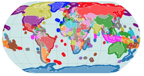 Economic Map Of The World