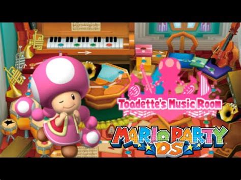 Aes Mario Party Ds Toadette Music Room Gameplay Match Ep Youtube