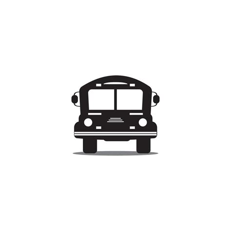 Bus icon logo, vector design 12961842 Vector Art at Vecteezy