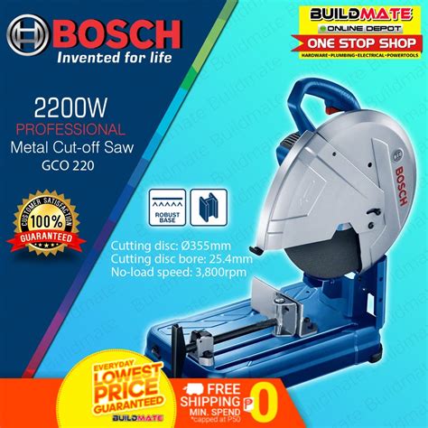 Bosch Professional Metal Cut Off Machine Chop Saw W Gco Coc