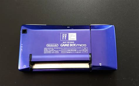 Game Boy Micro Final Fantasy Iv Edition Game Boy Advance Gba