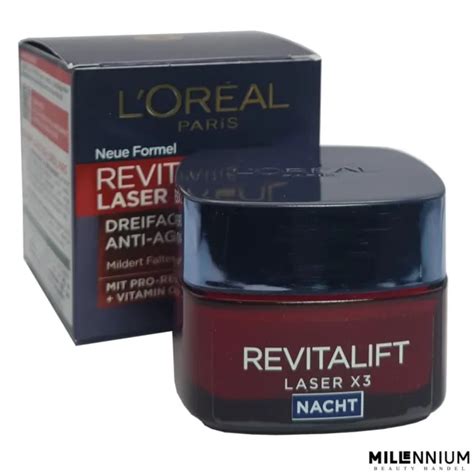 Lor Al Paris Revitalift Laser X Dreifach Power Anti Age Pflege Nacht