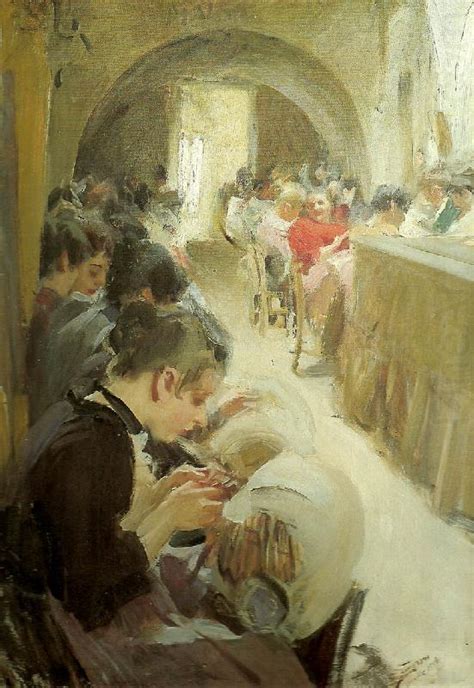 Spetsknypplerskor Anders Zorn Wholesale Oil Painting China Picture