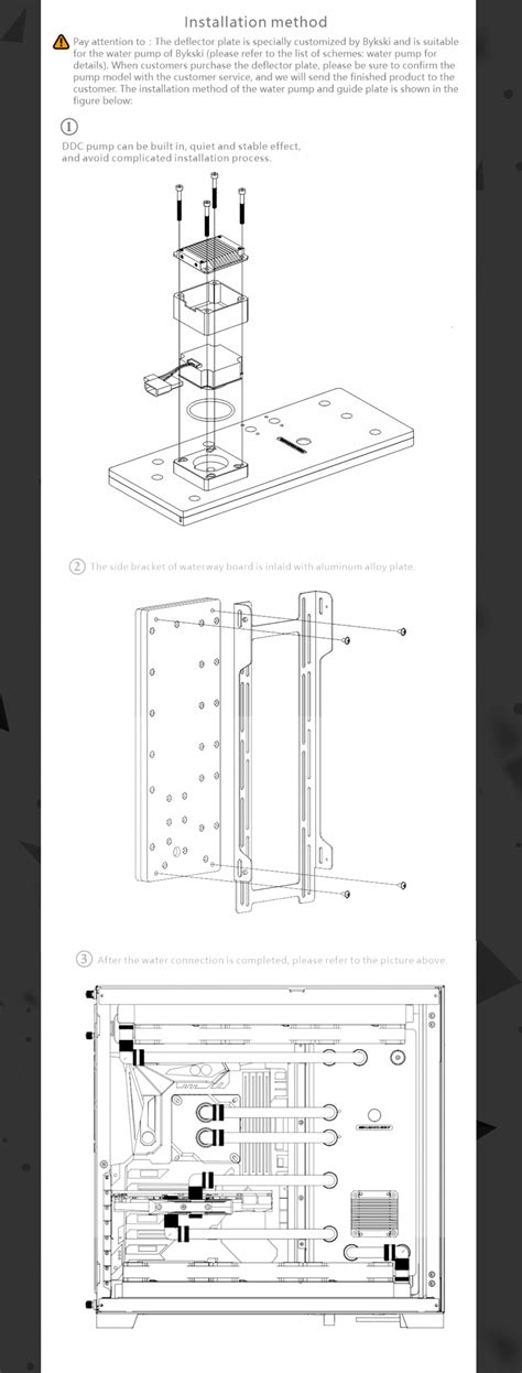 Bykski Distro Plate For Lian Li O Evo Case Acrylic Waterway Board C