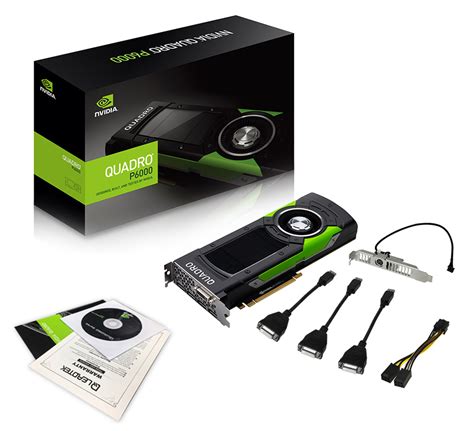 Nvidia Quadro P6000 工作站显示卡 Leadtek