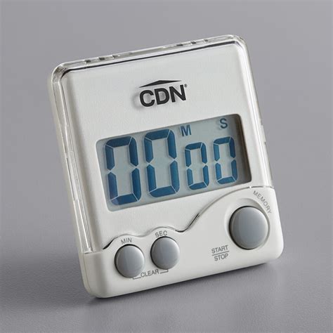 Cdn Tm7 W Digital 100 Minute Kitchen Timer