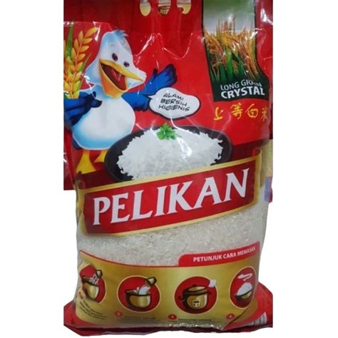 Jual Beras Pelikan Kemasan 5 Kg Shopee Indonesia