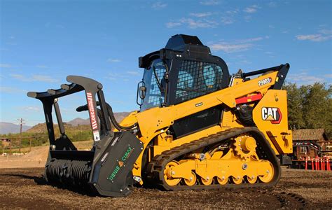 2022 Caterpillar 299D3 XE Skid Steer - Denis Cimaf DAF180D Mulching ...