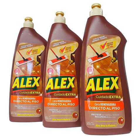 Alex Cera Renovadora para pisos de madera 3 900ml Costco México