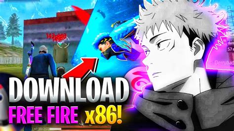 O MELHOR FREE FIRE X86 ATUALIZADO V7A O FREE FIRE MAIS LEVE E MAIS