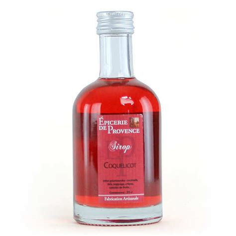 Poppy Syrup - Epicerie de Provence