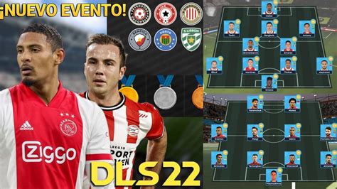 EL MEJOR EQUIPO PARA GANAR EL NUEVO EVENTO CON EQUIPOS REALES DE DLS 22