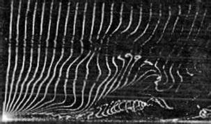 Hydrogen Bubble Visualisation Of The Wall Process In Turbulent Flow