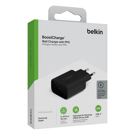 Belkin 25W USB C Power Charger For IPhone 20W And Samsung 25W