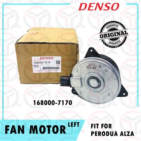 PERODUA ALZA AXIA BEZZA DENSO RADIATOR FAN MOTOR ORIGINAL LEFT