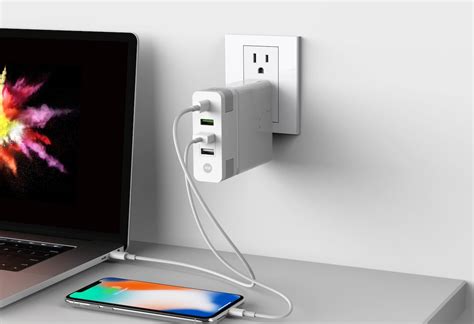 The New M Cube Adds Extra Ports To The Macbook Pro Charger