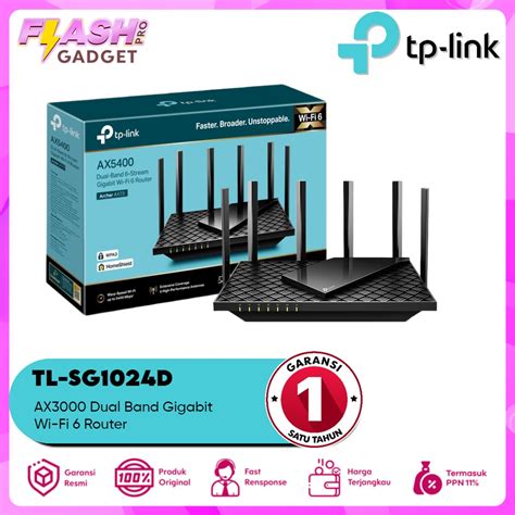 Jual TP Link Archer AX73 AX5400 Dual Band Gigabit Wi Fi 6 Router