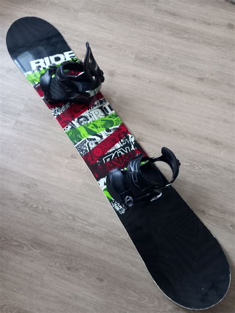 Deska Snowboardowa Ride Cm Z Wiazaniami Raven Sulej Wek Olx Pl