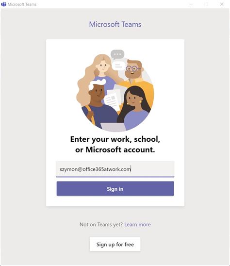 Login To Microsoft Teams Quick Start In Microsoft 365