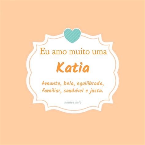 Significado Do Nome Katia