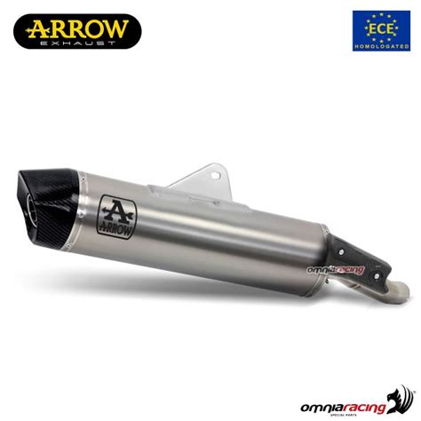 Arrow Exhaust Indy Race Slip On Titanium Approved For Moto Guzzi