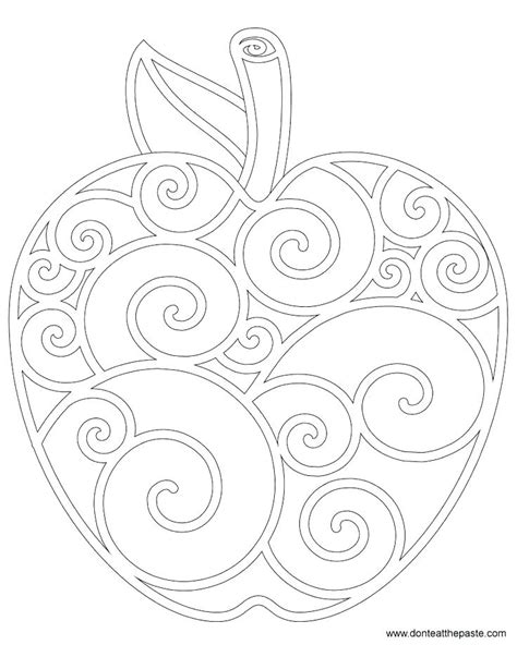 Fall Apple Coloring Pages at GetColorings.com | Free printable ...