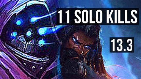 JAX Vs UDYR TOP 11 Solo Kills 2 3M Mastery 500 Games KR Master