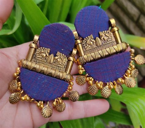 Handmade Fabric Cloth Jewelry At Rs 40 Pair Handmade Earring In