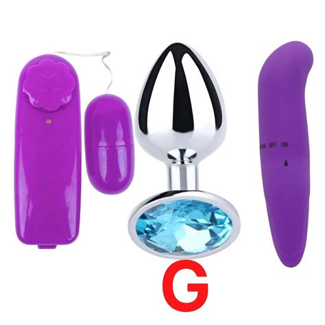 Plug Anal Joia Tamanho G Vibrador Bullet Vibrador Ponto G Shopee Brasil