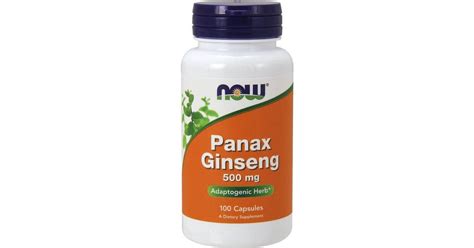 Now Foods Panax Ginseng 500mg 100 Caps • Prices