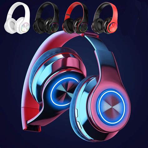 CVLNCYCLING Headphones for Kids,Over-Ear Headphones,Bluetooth 5.0 Subwoofer Head-Mounted
