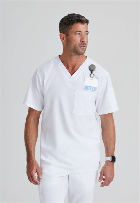 Scrub Tops For Men | Buy Grey's Anatomy Men's Scrub Tops Online