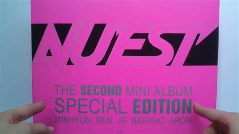 Unboxing Nu Est Nd Mini Album Hello Special Edition The