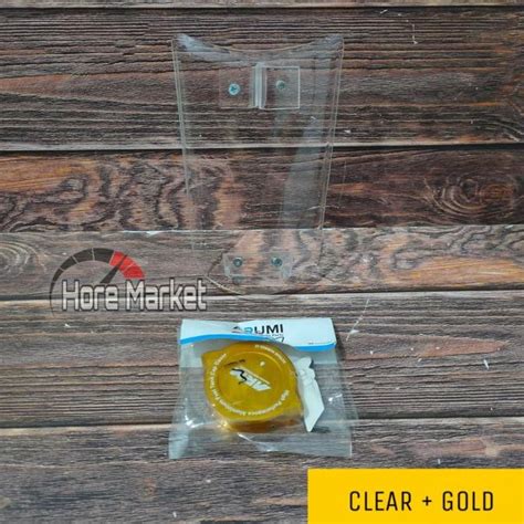 Jual Paket Tutup Tangki Akrilic Transparan Aerox Old Cap Bensin Arm