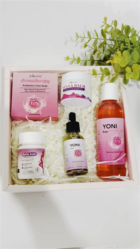 Aromlife Hot Selling Natural Yoni Products Care Kit Vaginal Gel Wash