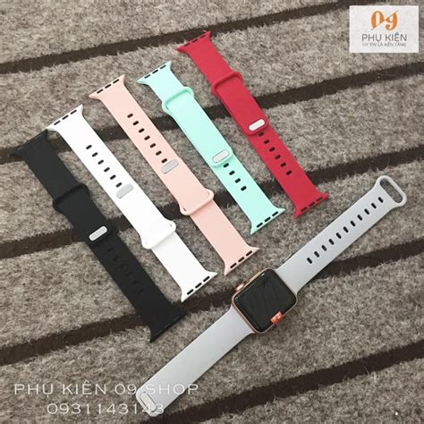 Mua DÂY ĐỒNG HỒ APPLE WATCH SILICONE RĂNG CƯA Giá Rẻ Bán Sỉ Lẻ Toàn