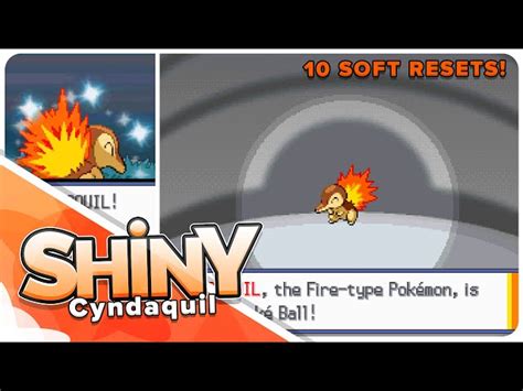 Shiny Cyndaquil Heartgold