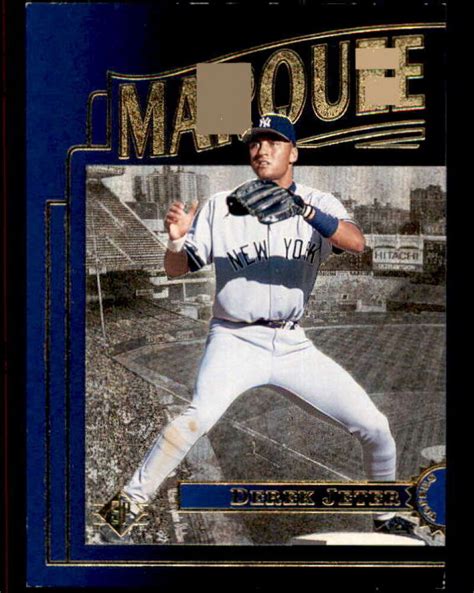 Derek Jeter Card Sp Marquee Matchups Mm Walmart