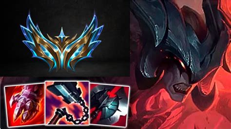 AATROX TOP MAIN INSANE TOP LANE GAMEPLAY CHALLENGER TOP AATROX YouTube