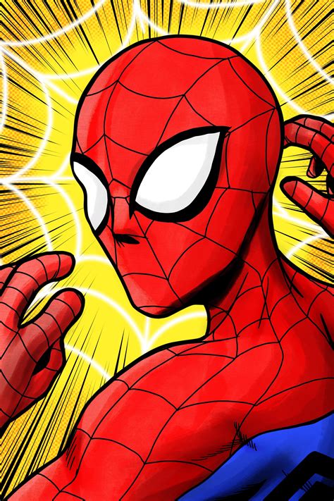 My Spider Sense Is Tingling A Digital Drawing By Me Spiderman