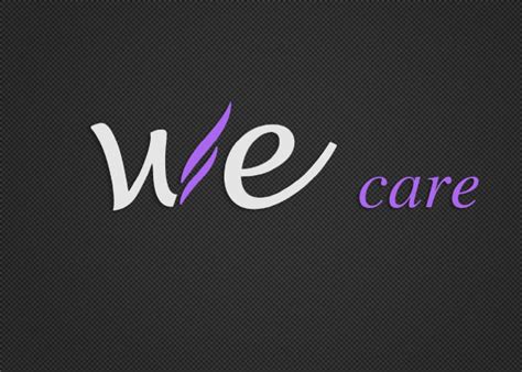 Logo We Care Foundation Behance