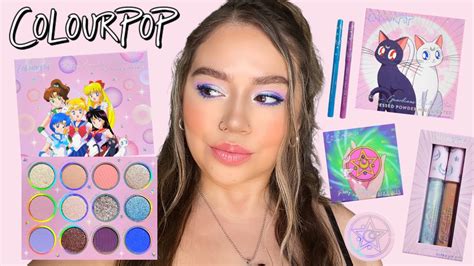 PRETTY GUARDIAN SAILOR MOON X COLOURPOP 2023 COLLECTION SWATCHES