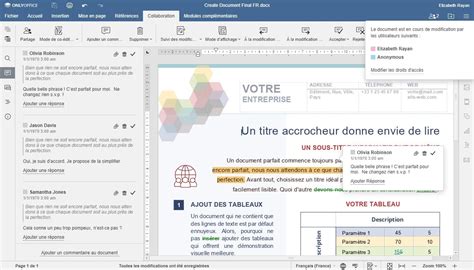 ONLYOFFICE une suite bureautique collaborative et sécurisée pour