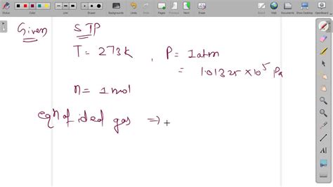 Solved 1 Tentuan Volume Dari 10 Mol Gas Nh3 Pada Keadaan Stp