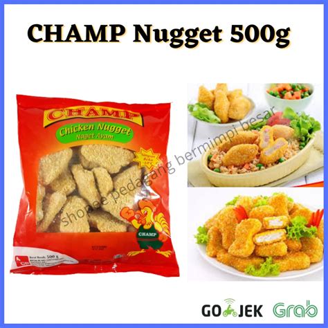 Jual CHAMP Nugget 500g Nuggets Champ Chicken Nugget Shopee Indonesia