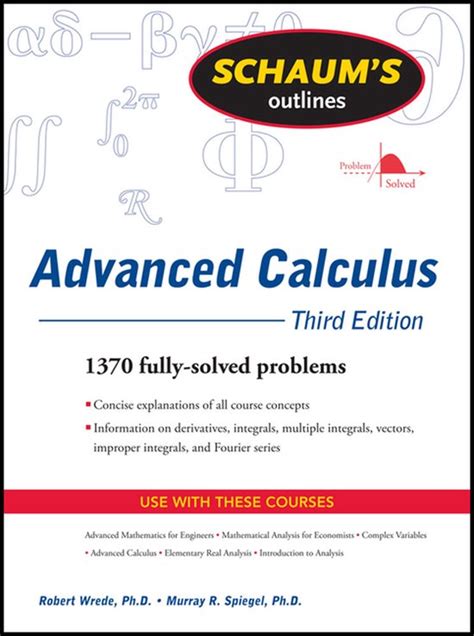 Schaums Outline Of Advanced Calculus Robert Wrede 9780071623667