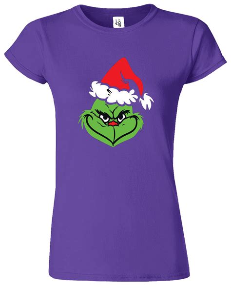 Humbug Grinch Womens T-shirt Christmas Gift Funny TShirt | eBay