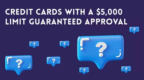 Credit Cards With A 5000 Limit Guaranteed Approval The West News