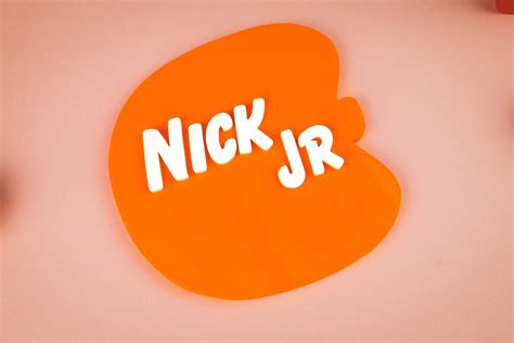 Nick Jr Leaf 3d Printed Logo Nickelodeon Junior Etsy Ireland