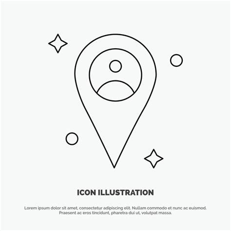 location map man  icon vector  vector art  vecteezy